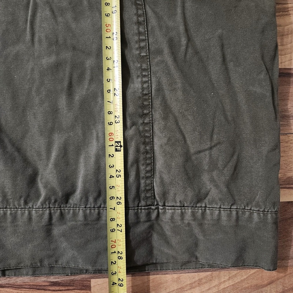 VTG Oakley Military Green Field Jacket Embroidered Logos Science and Art Large - Picture 4 of 16